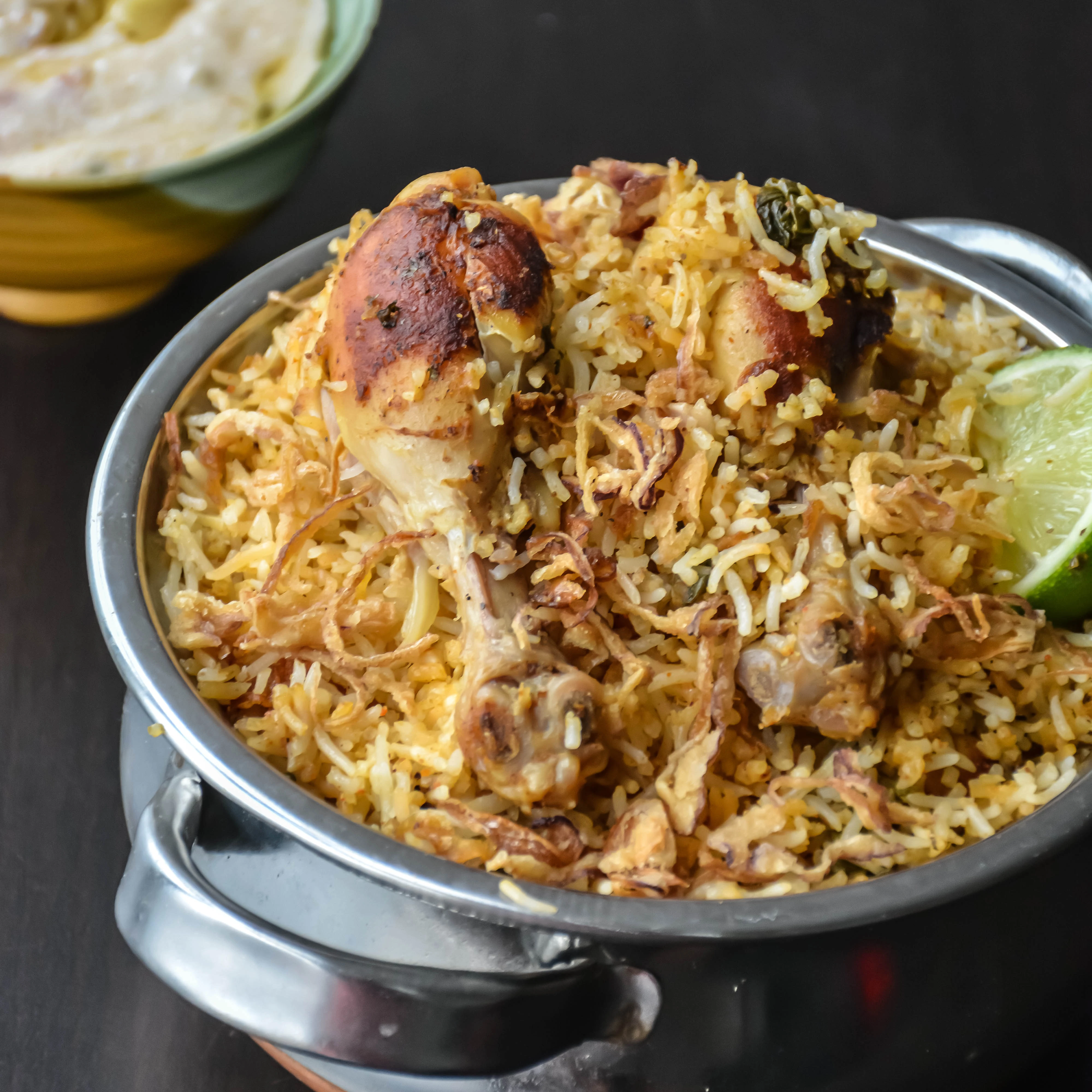 Biryani at Daawat Authentic Multi Kitchen & Bar in Edmonton